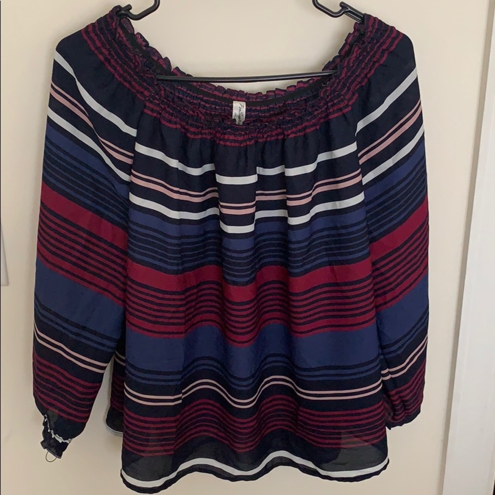Off the shoulder m top